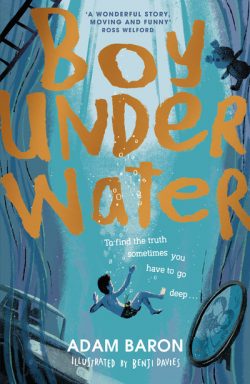 Boy underwater