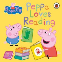 Peppa loves reading