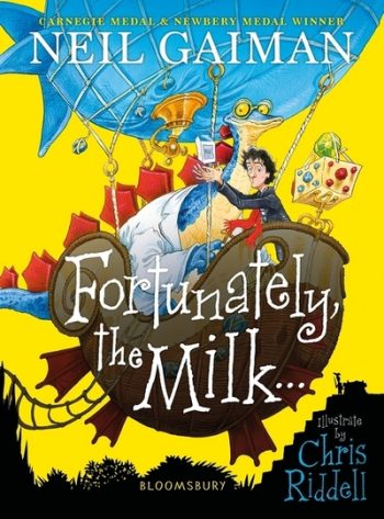 Fortunately, the milk...