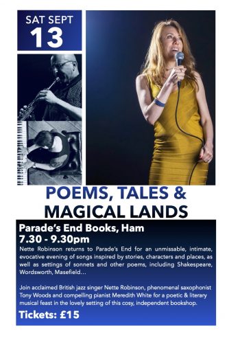 Ticket for 'Poems, Tales & Magical Islands' Live Music Evening