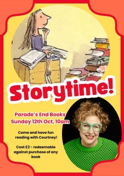 Storytime ticket for 12 Oct