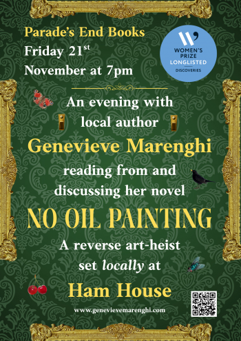 Ticket for NO OIL PAINTING author evening