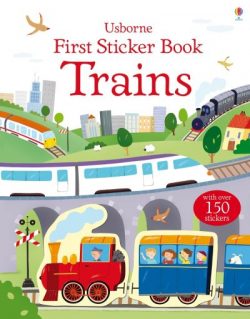 First Sticker Book Trains