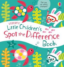 Little children's spot the difference book
