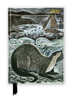 Angela Harding: Shetland Otter and Windsong 2026 Luxury Diary Planner - Page to