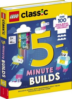 LEGO? Classic: 5-Minute Builds (With Clear LEGO Pieces, Fold-Out Play Scene and