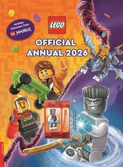 LEGO? Books. Official Annual 2026 (With Zane LEGO NINJAGO? Minifigure)
