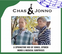 Chas & Jonno Music Night ticket £10 donation