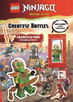 LEGO? NINJAGO?: Greatest Battles Search & Find Sticker Activity Book (With L